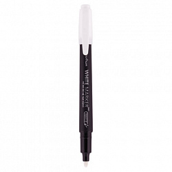 Маркер перманентный БЕЛЫЙ, круглый наконечник 2-4 мм, MUNHWA, WPMM-05