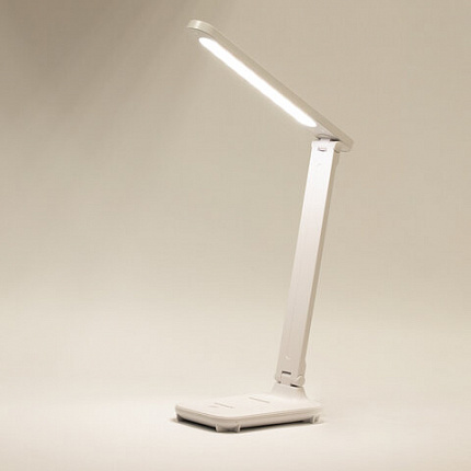 Настольная лампа / светильник беспроводная SONNEN PT-102, USB, LED, 3 Вт, 3 режима, белый, 238777