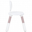 Стул детский BRABIX KIDS CC-001, 2-8 лет, пластик розовый + белый, 533294