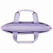 Сумка портфель HEIKKI ULTRA (ХЕЙКИ) с отделением для ноутбука 15,6", Lavender, лавандовая, 28х39х3 см, 272610