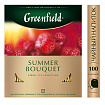 Чай GREENFIELD "Summer Bouquet" фруктовый, 100 пакетиков в конвертах по 2 г, 0878-09
