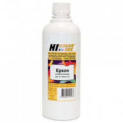 Чернила HI-COLOR для EPSON (Тип E) универсальные, пурпурные, 0,5 л, водные, HB-EPS-M-500ML