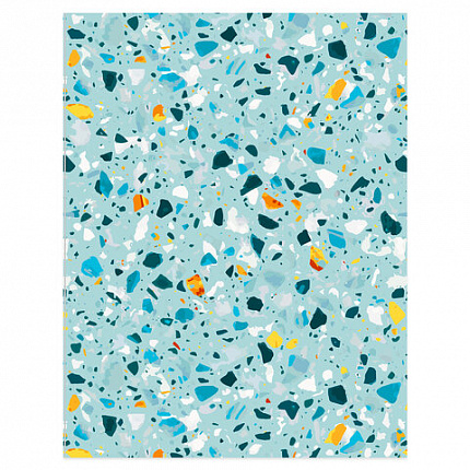 Тетрадь на кольцах А5 (165х215 мм), 120 листов, твердый картон, клетка, BRAUBERG, Абстракция, 404077