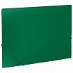 Папка на резинках А4 BRAUBERG PIXEL, темно-зеленая, до 300 листов, 0,5 мм, 273040