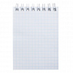 Блокнот МАЛЫЙ ФОРМАТ А7, 80 л., гребень, обложка пластик, клетка, HATBER, "LINE NEON", розовый, 081520, 80Б7В1гр_03033