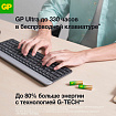 Батарейки КОМПЛЕКТ 2 шт., GP Ultra G-Tech, AA (LR6,15А), алкалиновые, пальчиковые, 15AUA21-2CRSBC2