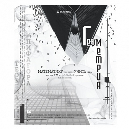 Тетради предметные, КОМПЛЕКТ 12 ПРЕДМЕТОВ, BLACK&WHITE, 48л, матовая ламинация, BRAUBERG, 404835