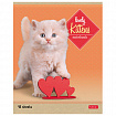 Тетрадь А5, 48 л., HATBER, скоба, линия, обложка картон, "КОТЯТА" (микс в спайке), 047012, 48Т5В2