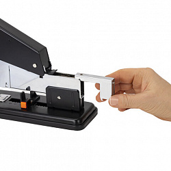 Степлер МОЩНЫЙ №24/6-23/24 металлический STAFF "HEAVY DUTY ECO", до 200 листов, черный, 272737