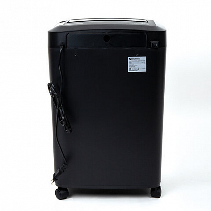 Уничтожитель (шредер) с автоподачей BRAUBERG AUTO 150M, 5 уровень секретности, 6 листов, корзина 25 литров, 532155