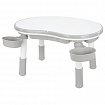 Стол детский трансформер 3 в 1 BRABIX KIDS CT-001, растущий, 2-8 лет, пластик, серый, 533290
