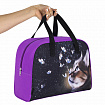 Сумка для занятий BRAUBERG с ручками, 35x25x15 см, "Dream cat", 271592