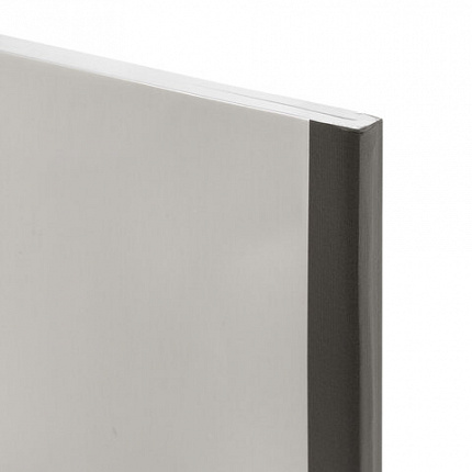 Тетрадь А4 96 л. BRAUBERG, на сшивке с корешком, клетка, обложка картон, "Minimal Classic", 405281
