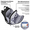 Ранец BRAUBERG PREMIUM, 2 отделения, с брелоком, "Быстрая машина", 38х29х16 см, 270600