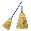 Веник-метла сорго LAIMA 1, натуральный, прошивной, с деревянным черенком 95 см, средний, 360х280 мм, 601336