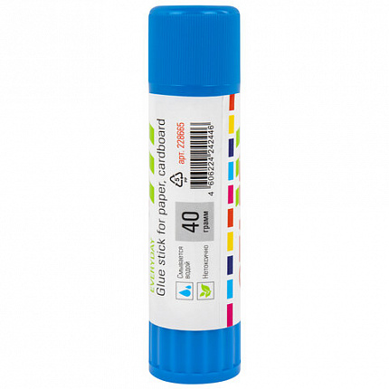 Клей-карандаш STAFF EVERYDAY, 40 г, 228665