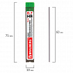 Грифели запасные 0,7 мм, HB, BRAUBERG, КОМПЛЕКТ 12 шт., "Hi-Polymer", 180446