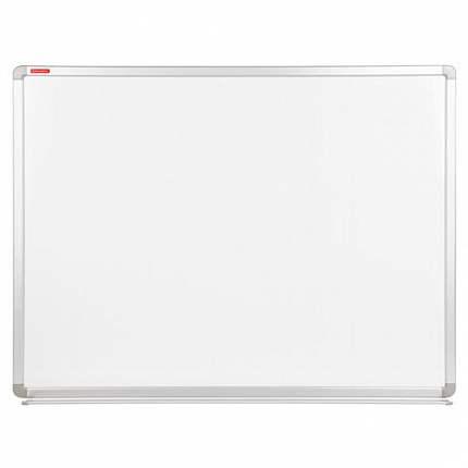 Доска магнитно-маркерная 90х120 см, улучшенная алюминиевая рамка, ГАРАНТИЯ 10 ЛЕТ, BRAUBERG Premium, 231715