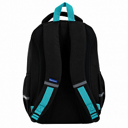 Рюкзак BRAUBERG MOTION, 2 отделения, 3 кармана, "Get away", СВЕТООТРАЖАЮЩИЙ ПРИНТ, 41х28х17 см, 273117