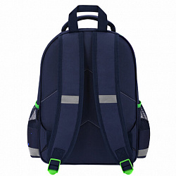 Рюкзак ПИФАГОР SCHOOL, 1 отделение, 3 кармана, "Football match", 38x28х14 см, 273171