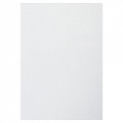 Картон белый А4 МЕЛОВАННЫЙ (белый оборот) 100 листов, в коробке, BRAUBERG, 210х297мм, 116415