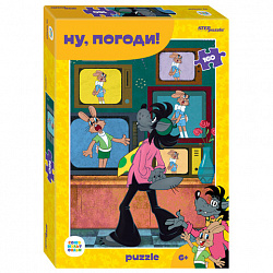 Пазл картонный 160 элементов, лицензия Советские мультфильмы, АССОРТИ, поле 24х34,5 с