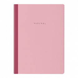 Тетрадь А4 96 л. BRAUBERG, на сшивке с корешком, клетка, обложка картон, "Minimal Pastel", 405282