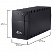 Источник бесперебойного питания POWERCOM Raptor RPT-800A EURO, 800 VA (480W), 3 евророзетки, 859784