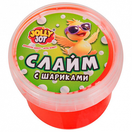 Слайм МИКС, 100 г, АССОРТИ, 8 видов, JOLLY JOT (ДЖОЛЛИ ДЖОТ), 667321
