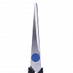 Ножницы BRAUBERG "Soft Grip", 165 мм, черно-синие, резиновые вставки, 3-сторонняя заточка, 230761