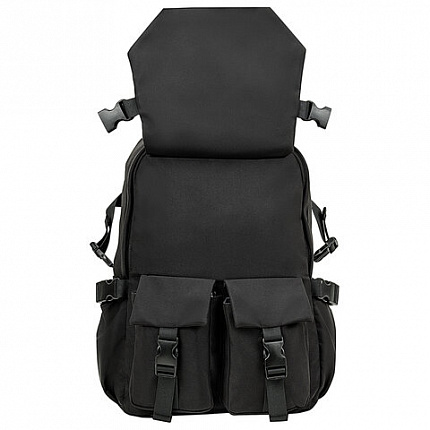 Рюкзак HEIKKI FUSION (ХЕЙКИ) универсальный, отд. для ноутбука, карм.-антивор, черный, 43х30х14 см, 272577