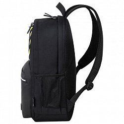 Рюкзак BRAUBERG FASHION CITY универсальный, 2 отделения, "Core", черный, 46х31х15 см, 273838