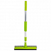 Окномойка ЛЮБАША, алюминиевая телескопическая ручка 50-90 см, рабочая часть 25 см (стяжка, губка, ручка), 603613