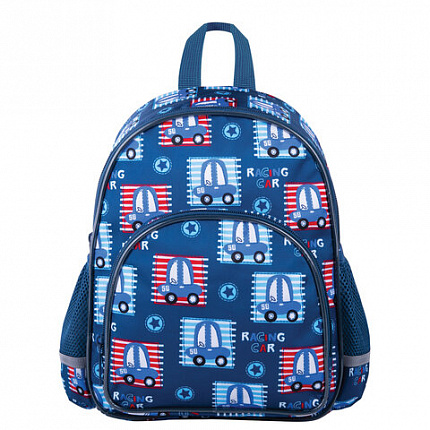 Рюкзак BRAUBERG KIDS PLAY детский, 1 отделение, 3 кармана, "Cars", 29х23х12 см, 271391