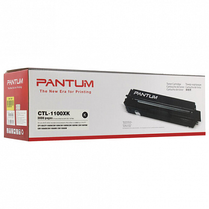Картридж лазерный PANTUM (CTL-1100XK) CP1100/CM1100, черный, оригинальный, ресурс 3000 страниц
