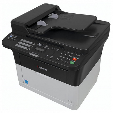 МФУ лазерное KYOCERA FS-1025MFP "3 в 1", А4, 25 стр./мин., 20000 стр./мес., ДУПЛЕКС, АПД, сетевая карта, 1102M63RU2