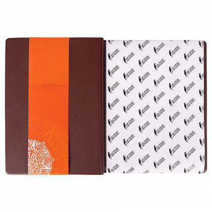 Альбом нумизмата для 90 монет (диаметр до 32 мм), 145х185 мм, коричневый, ОСТРОВ СОКРОВИЩ, 237959