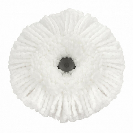 Швабра для наборов для уборки с круглой насадкой из микрофибры, черенок 130 см, LAIMA, 606745