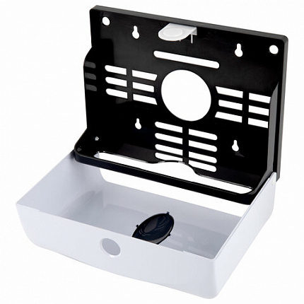 Диспенсер для полотенец бытовой LAIMA HOME (Система H2), Z-сложения, белый, ABS, 609108, M-5823B-W