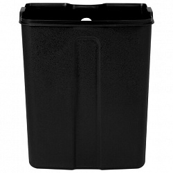 Ведро мусорное с педалью 6 л, крышка с доводчиком, белое матовое, металл, LAIMA ULTRA, 701569