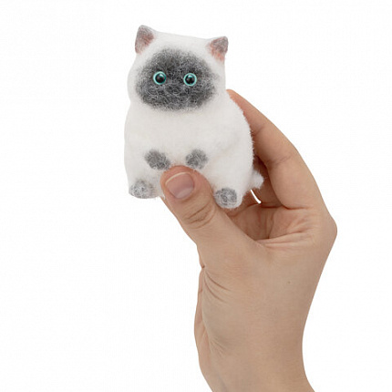 Игрушка-антистресс "Котик малый", 9 см, ассорти, 2 цвета, дисплей, JOLLY JOT (ДЖОЛЛИ ДЖОТ), 666569