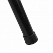 Стулья складные BRABIX "Golf CF-007", КОМПЛЕКТ 4 шт., черный каркас, кожзам черный, 533032