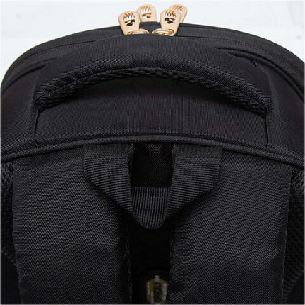 Ранец GRIZZLY анатомическая спинка, c брелоком, для девочек, "NIGHT CAT", 36х28х20 см, RAz-286-1/1