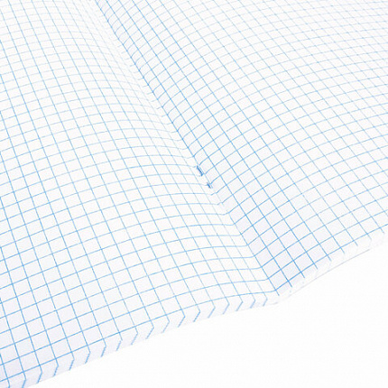 Тетрадь А5, 48 л., BRAUBERG, скоба, клетка, матовая ламинация, "Однотонный_Пастель_2", (микс в спайке), 405336