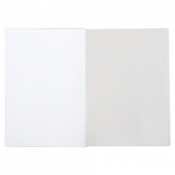 Книга учета 96 л., клетка, твердая, картон, глянцевая, типографский блок, А4 200х290 мм, STAFF, 130220