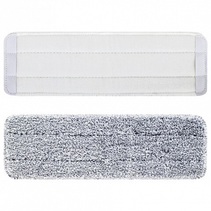 Швабра с отжимом и ведром 9л/7л двухкамерное, 3 насадки из микрофибры, рукоятка 130см, бирюзовый, Compact Mop, LAIMA, 607389