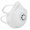 Респиратор противоаэрозольный, средний класс защиты FFP2, с клапаном, формованный, ИСТОК, 892597