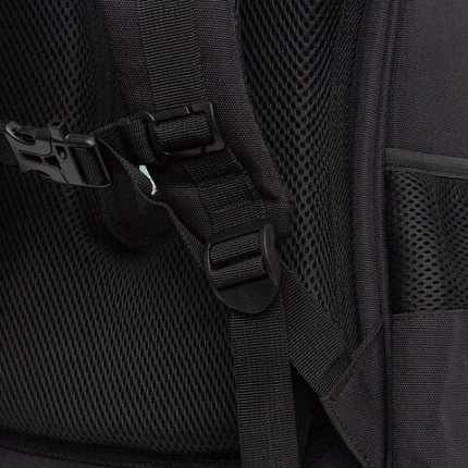 Ранец GRIZZLY анатомическая спинка, c брелоком, для девочек, "I'M HERE", 36х28х20 см, RAz-586-6/1