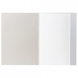 Папка для черчения А4, 210х297 мм, 10 л., 200 г/м2, без рамки, ватман ГОЗНАК КБФ, BRAUBERG, 129227