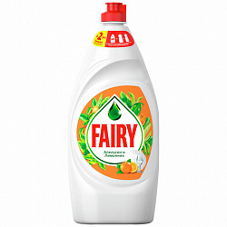 Средство для мытья посуды 900 мл, FAIRY (Фейри) "Апельсин и лимонник", 700415